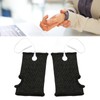 2pcs Conductive Wristband Reduce Pain Swelling Silver Fiber Elastic for