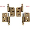 KOTARBAU® Decorative Hinges 45 x 45 mm Furniture Hinge Universal