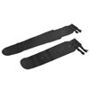 2pcs Bicycle Fenders PP Waterproof Rollable Bike Front Rear Mudguard