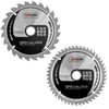 Saxton 165mm TCT Thin Kerf Cordless Circular Saw Blade Pack