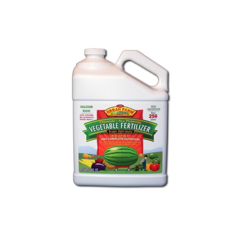 Urban Farm Fertilizers All Purpose Vegetable Fertilizer, 1 gallon