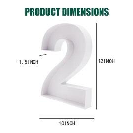 30.5cm Paper Mache Cardboard Number Food Tray Box for Charcuterie, Cupcakes, Birthdays, Anniversaries (2 Shape)