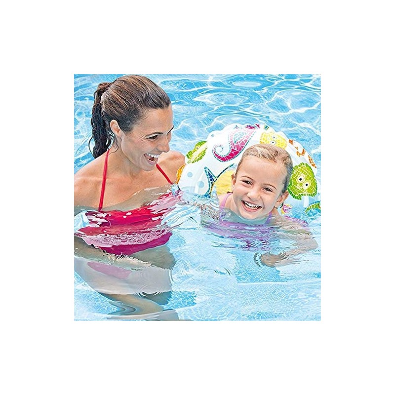 Intex - Recreation Lively Print Swim Ring, Summer Fun (Pack