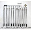 LOT OF 36--Black Eyeliner Pencil With Sharpner cosmetic -EP72B