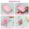 ISTOOLCO Mini Suitcase Party Favor Gift Box, 4 Pack Eyelashes