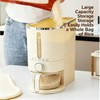 Reflygen Rice Dispenser With Measuring Cup,Kitchen Grain Storage Container,Pantry&Home Dry