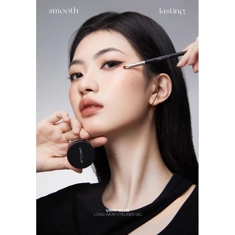 UNNY CLUB Eyeliner, Gel Eyeliner, Brush Included, Waterproof, Gel Eyeliner,