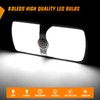 Nilight 2pcs RV Interior Lights 12V-24V LED Ceiling Light Fixture