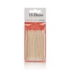 Hi Brow Orange Wood Sticks - 25 Count