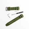 sourcing map Watch Strap Loop Rubber Watch Holder Attachment Ring