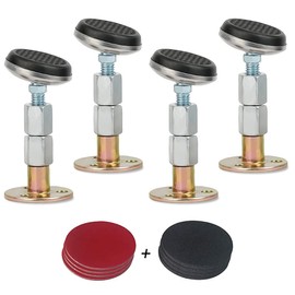 Bed Frame Anti Shake Tool Adjustable Headboard Stopper Telescopic Support Stabiliser for Room Wall, Bed, Cabinet, Chair, Sofa Support (L About (65-92 mm))