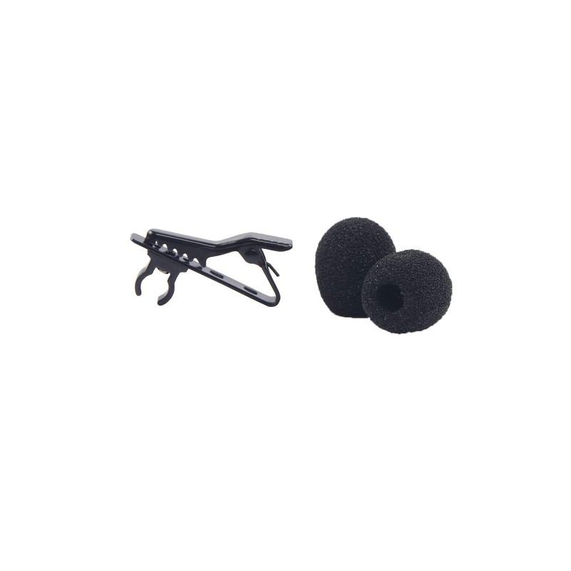 AUGSUN 12Pcs Lavalier Microphone Clip Metal Tie Clips with 12Pcs