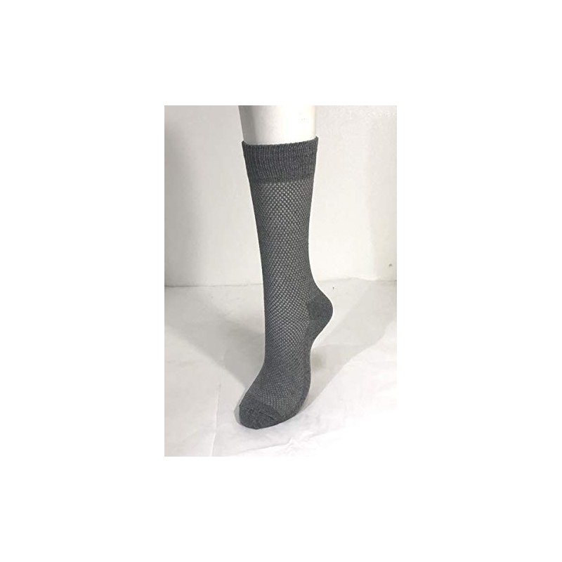 Socks Marche Men's Mesh Knitting Business Socks, Set of 4,