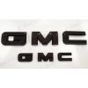 Auto OVERLAY Front & Rear Gloss Black Emblem Overlay Fit