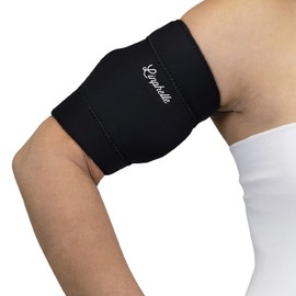 Linphelle PICC line Coverpicc Waterproof Neoprene Arm Catheter Cover, Water Protection in the Shower, Ideal for PICCs and Glucose Meters, Black, Medium
