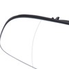 2PCS Outside Rear View Mirror Glass Left Right Self Adhesive
