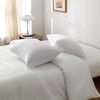 HeimenAogo Egyptian Cotton Duvet Cover Full Size Sateen Weave, Silky