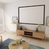 NIERBO Double Layer Projector Screen 180 inch 16:9 Portable Projection