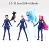 5 Piece Set Kpop Demon Hunter Figure Collection, Game Character