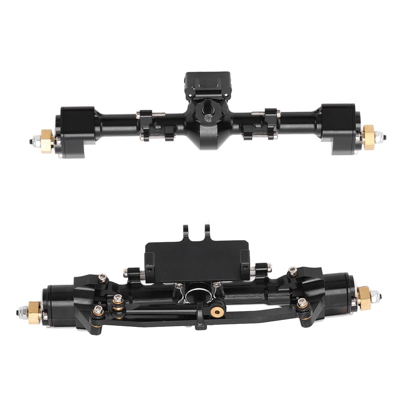 RC Car Metal Complete Front Rear Portal Axle Set Assembly