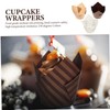 iplusmile 1set Flower Shaped Paper Cupcake Liners High Temperature Baking