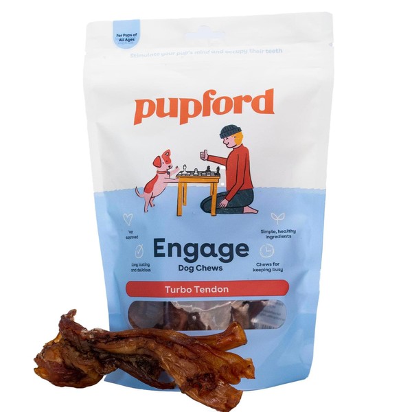 Pupford Beef Tendon Chews for Dogs | Cleans Teeth, Teaches