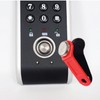 Multi-Use Electronic Owner/Master Key System for Furniture, Lockers, Saunas, Gyms Shoe Locker Master Key (Black) 2ea