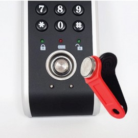 Multi-Use Electronic Owner/Master Key System for Furniture, Lockers, Saunas, Gyms Shoe Locker Master Key (Black) 2ea