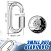 KINLINK Quick Link Chain Connector, 304 Stainless Steel 5PCS M4