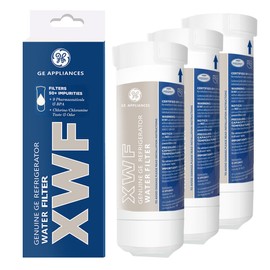 GE 3 Packs XWF Refrigerator Water Filter for GE XWF GE Refrigerator Replacement
