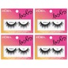 Andrea Strip Lash 102 Black, 4 packs