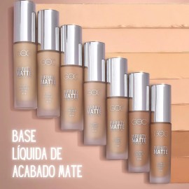 Goc Maquillaje Líquido Infinity Liquid Foundation Super Mate Tono Tono 04