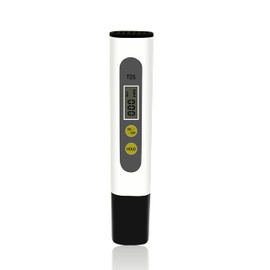 TDS Meter Digital Water Quality Tester 0-9990 ppm Measuring Range, 1 ppm Increments, 2% Readout Accuracy
