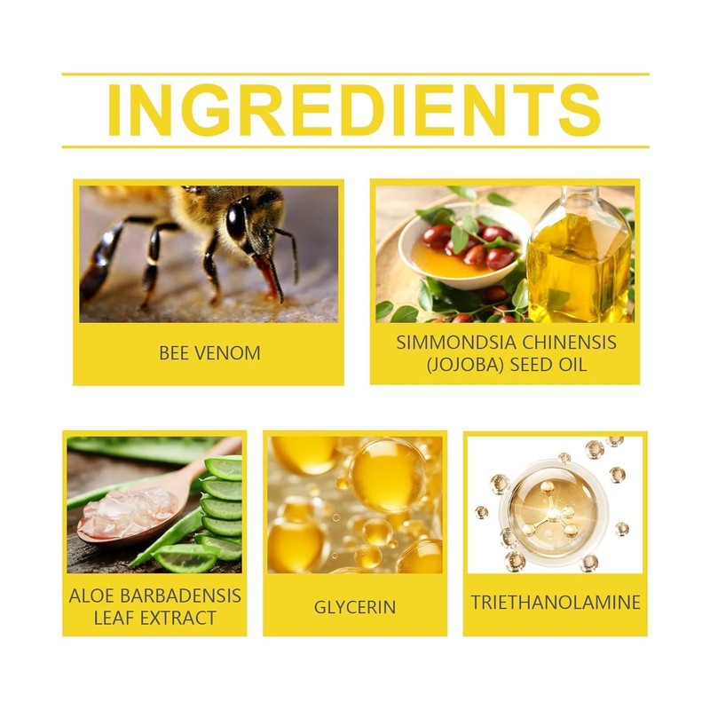 2 Stück Zoencgz Bienengiftcreme, Zoencgz Bienengift Krampfadern Creme