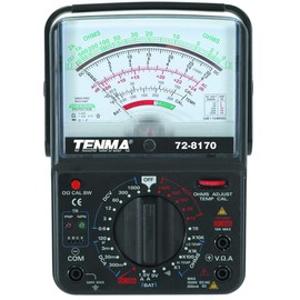 TENMA 72-8170 MULTIMETER, Analog, 6 Functions