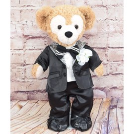 Alice Teddy Bear Mail Order Duffy Clothes Dress Up Costume Tuxedo Black No Main Unit For S