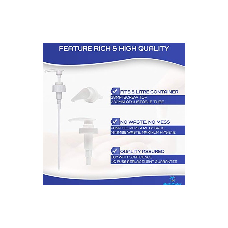 5L Pump Dispenser Fits 5 Litre Container x 3 |