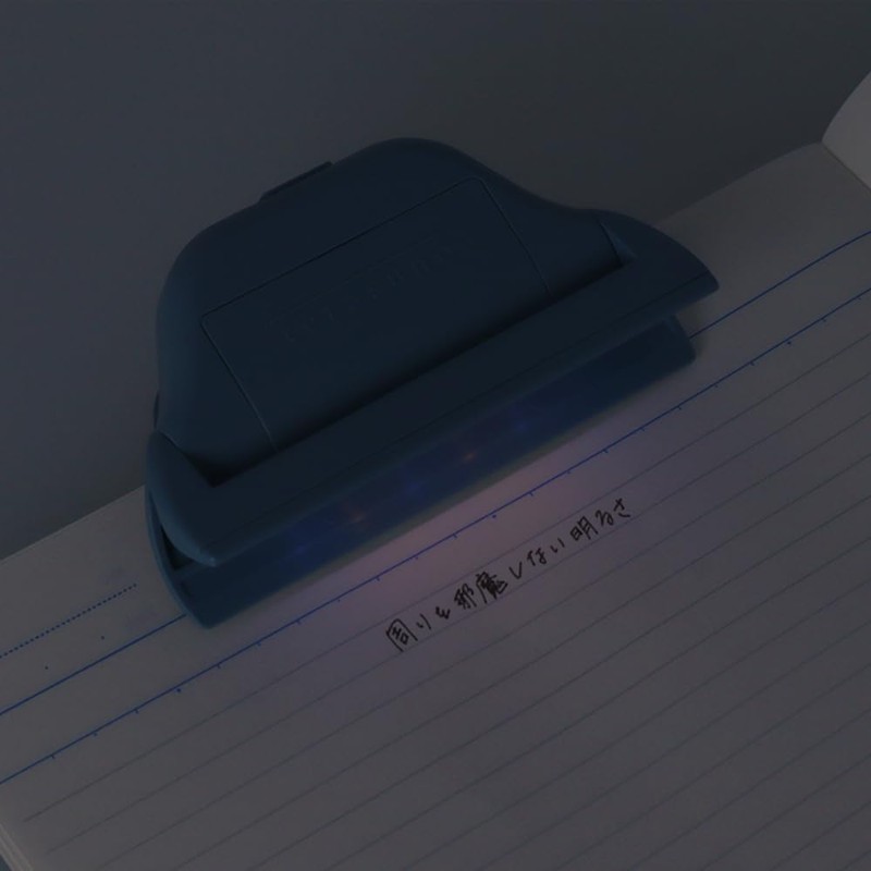 Sunstar Stationery 778013 Terasuno Hikaru Clip, Blue, Light Included, Sandwich