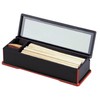 若泉 Lacquerware 割烹 Lacquerware 黒渕 Vermillion New 箸箱 1 –