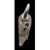 Figuren Shop GmbH Wall Relief Buffalo Skull Decorated with Silver