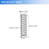QUARKZMAN Pack of 6 Compression Springs, Stainless Steel Coil Springs,