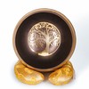 Sadhana Tibetan Bronze Singing Bowl Set - Hand-hammered Tree of