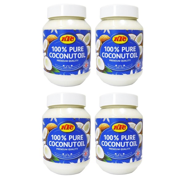 KTC Coconut Oil 500 ml (Pack of 4)