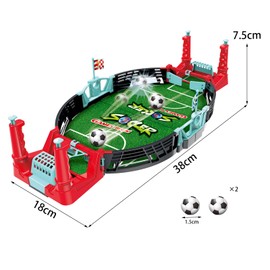 ZUNIPLEX Tabletop Football Game,Mini Table Soccer Toy, Parent-Child Interactive Toys,Table Football Board Games Christmas Birthday Family Party Game for Kids Adults