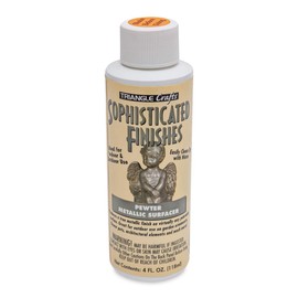 Triangle Coatings Sophisticated Finishes Metallic Surfacers pewter 4 oz.
