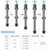 HITOP 25W 50W Adjustable Aquarium Heater, Submersible Fish Tank Heater
