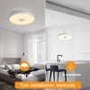 HOREVO Plug-in Pendant Light with Remote Control, Bluetooth Speaker, and