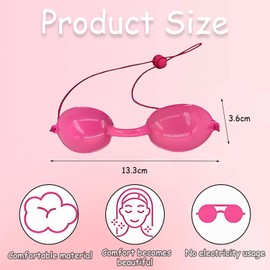 QhgPnt 3pcs Sunbed Eye Protection, Tanning Goggles, Tanning Goggles For Sunbeds, Sun Bed Goggle, Suitable For Photon Rejuvenation, Laser Protection, Anti Light Beauty, And Sunbathing On The Beach
