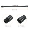 PATIKIL 13 Inch Microphone Gooseneck, 5/8-27 Thread Metal Universal Hose,