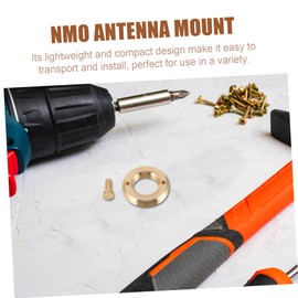 CAXUSD Nmo to So-239 Adapter for Uhf/VHF Antennas Aluminum Mount for Radio Walkie Equipment